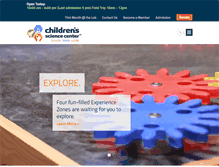 Tablet Screenshot of childsci.org